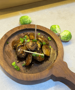 Roasted Brussels Sprouts | Sautéed Brussels Sprouts | Brussels Sprouts with Balsamic | Honey Glazed Brussels Sprouts — recipe by Renu Dalal